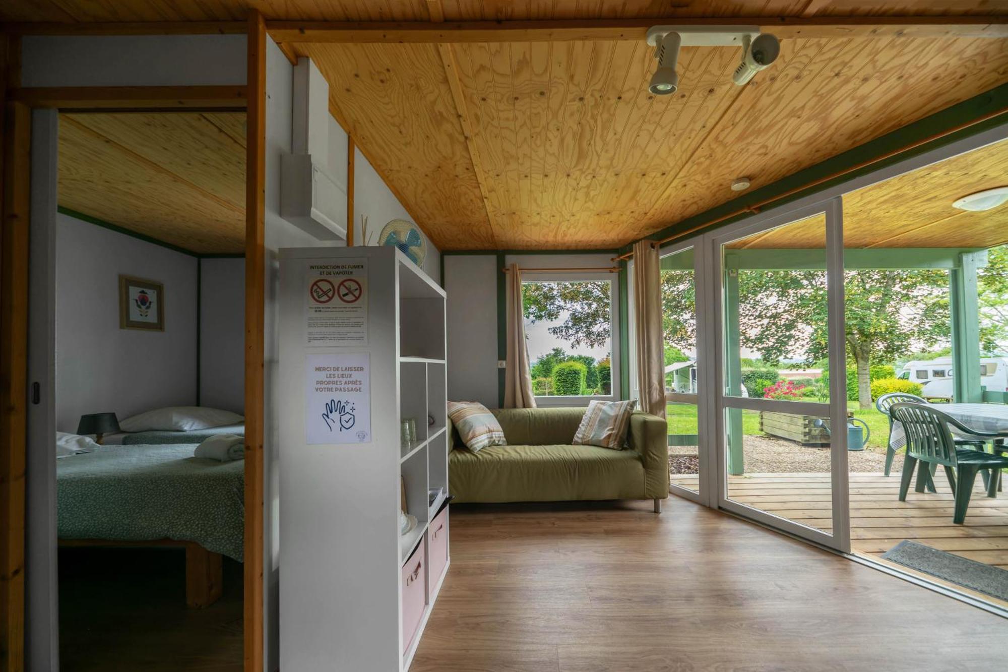 Camping Le Mont Libre - Cottage & Espace Nature - ガナ エクステリア 写真