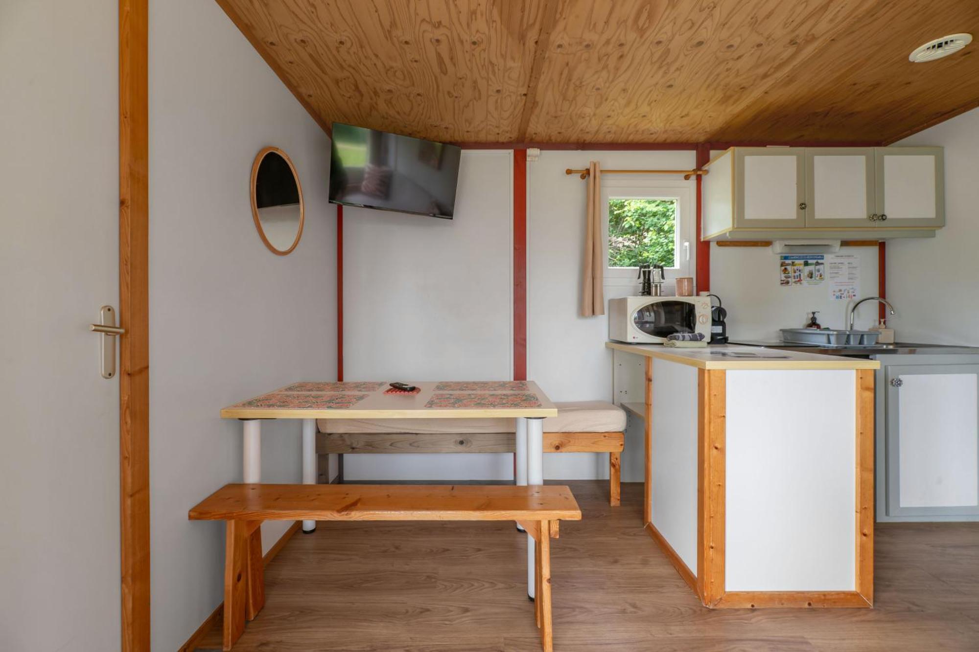 Camping Le Mont Libre - Cottage & Espace Nature - ガナ エクステリア 写真